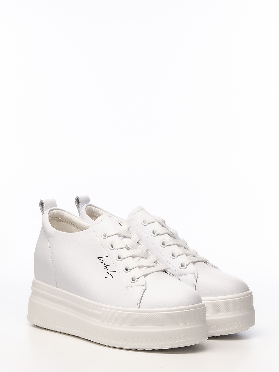 Фото Сникерсы женские H5865-2 white купить на lauf.shoes