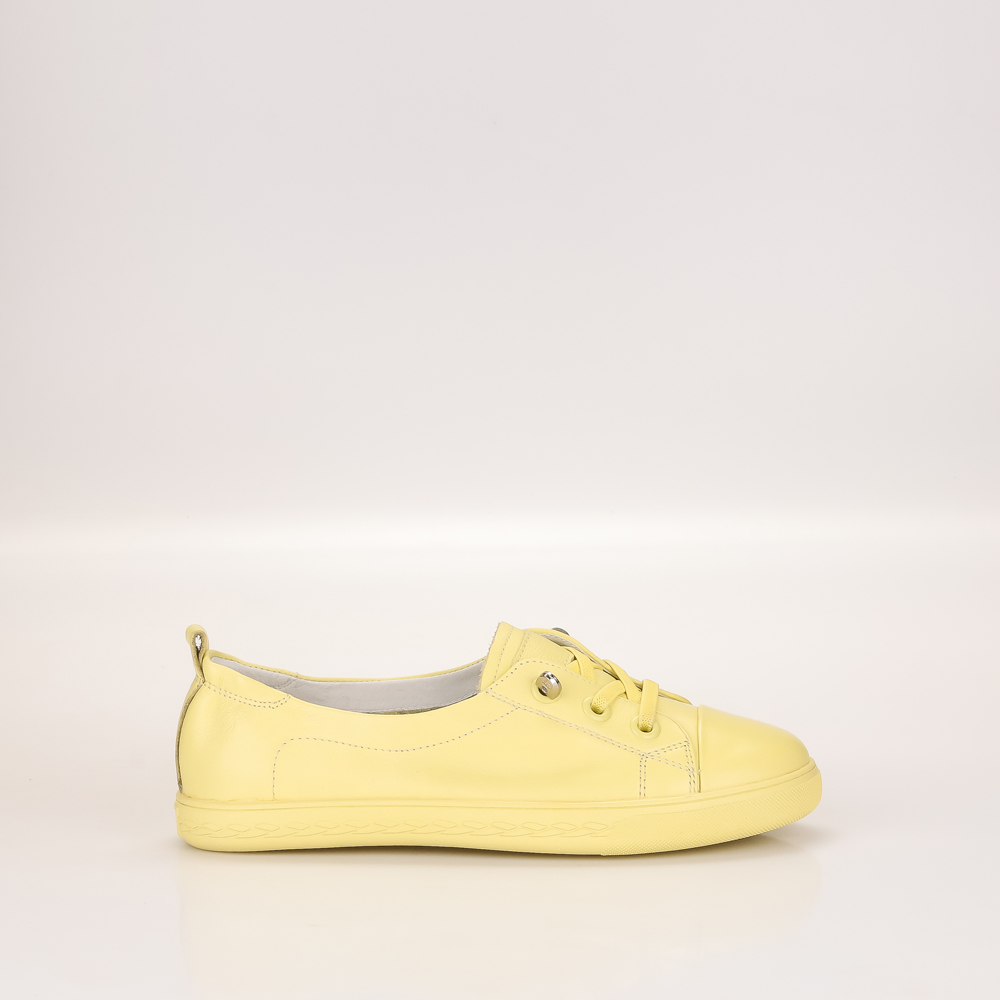 Фото Кеды женские 80395-464 yellow купить на lauf.shoes