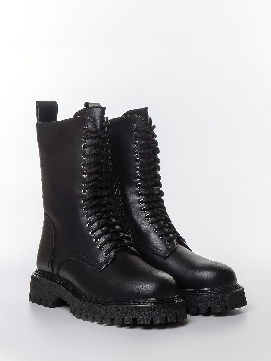 Фото Ботинки женские 124035-6 black купить на lauf.shoes