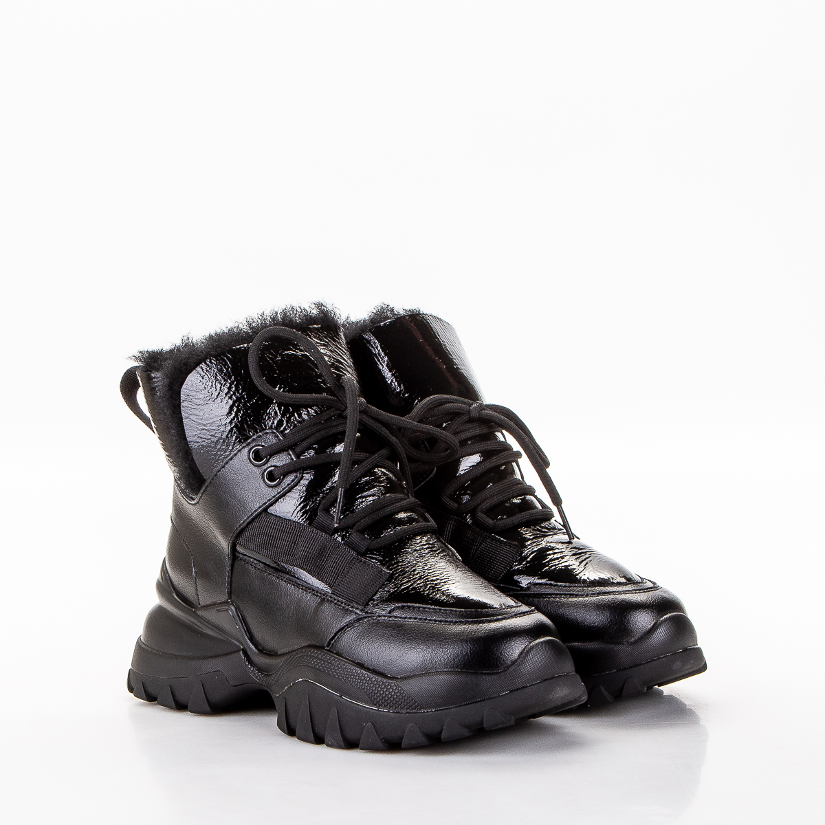Фото Кроссовки женские 20232 black купить на lauf.shoes