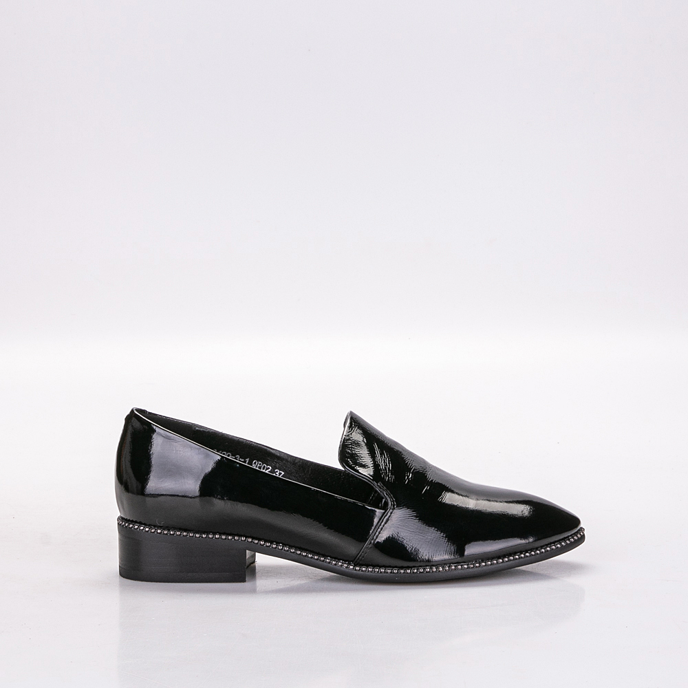 Фото Лоферы женские 9190-3-1 black купить на lauf.shoes