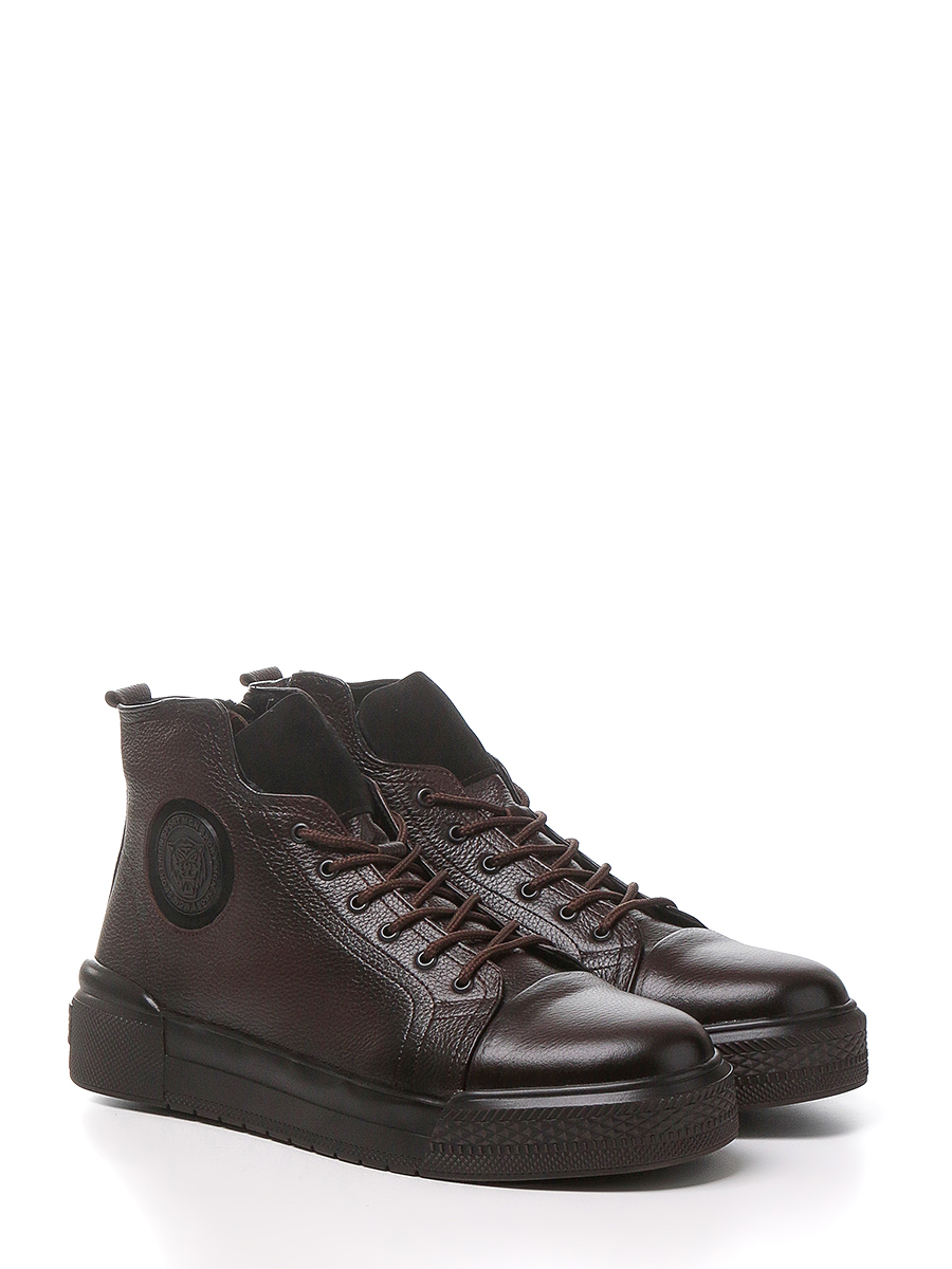 Фото Кеды мужские 377-4 brown купить на lauf.shoes